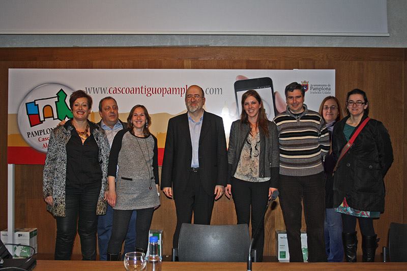 Presentación medios Casco Antiguo Pamplona